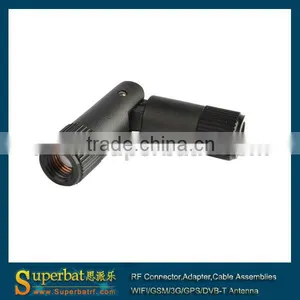 Antenna Adapter RP SMA Plug to Plug Right Angle Male to Male Electric Adapter thumbnail-1