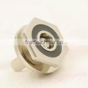 Hexagonal Metal Zinc Alloy Magnetic Button for Bag thumbnail-4