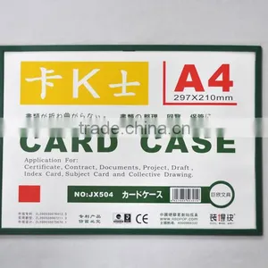 A4 Magnetic Card Case PVC Sheet&Colorful ABS Magnetic Card Case thumbnail-4