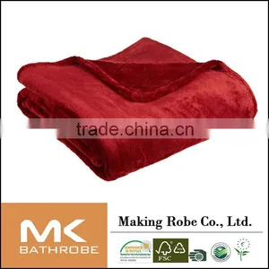100% Polyester Travel Fleece Airline Blanket thumbnail-2