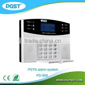 Wireless Home Security Alarm System With LCD Display With PSTN Net Work thumbnail-1