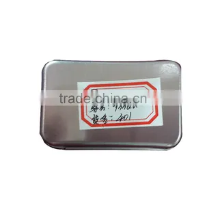 Wholesale Custom Rectangular Tin Can Box With Slide Lid thumbnail-5