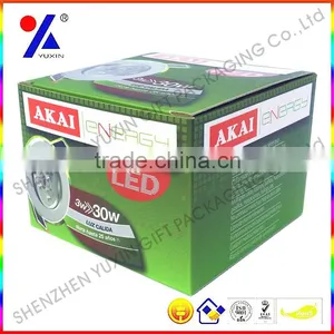 2015 NEW STYLE LAMP PACKAGING BOX / CORRUGATED PAPER OR CARTON PAPER AND GREEN COLOR BOX / WHOLESALE SHENZHEN GIFT PACKAGING BOX thumbnail-4