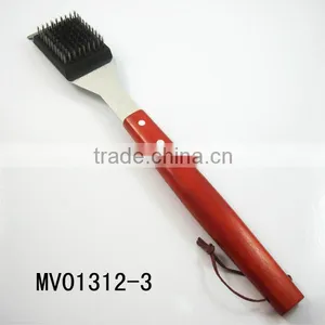 BBQ BRUSH WOODEB HANDLE,T/C thumbnail-1
