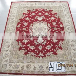 Wool Carpet Handmade Wool Carpet Tibetan Design Wool Carpet Chinese Peking Wool Carpet thumbnail-1