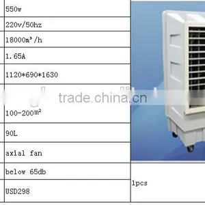 CHK-180YD High Quality Evaporative Air Cooler With 100-127V/ 220- 240V thumbnail-5