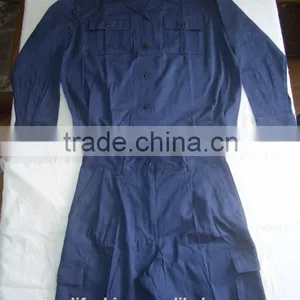 Dark Blue Ployester Cotton Wholesale Fashion Europe Market Work Clothes thumbnail-1
