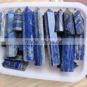 Deep Color Polished Lapis Lazuli Stone Towers thumbnail-1