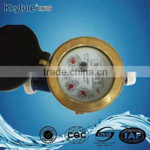 Volumetric Rotary Piston Wet Water Meter With Brass Body (LXH-15) thumbnail-1