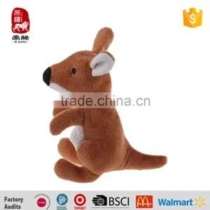 Cute Lifelike Kangaroo Plush Stuffed Toy thumbnail-2