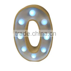Popular Decorations Figure Lights Figure Shape Light Marquee Number Light for Room Decoration thumbnail-6