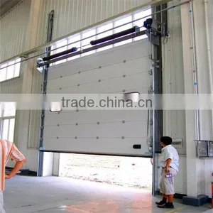 Commercial Industrial Stainless Steel Sectional Door thumbnail-1