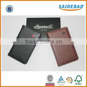 New Arrived Leather Passport Holder With Multi-function Pocket,Beautifully Made Passport Cover/travel Wallet With Custom Logo thumbnail-1