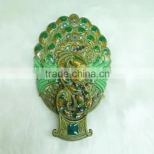 Vintage Style Bronze Cosmetic Pocket Mirror thumbnail-3