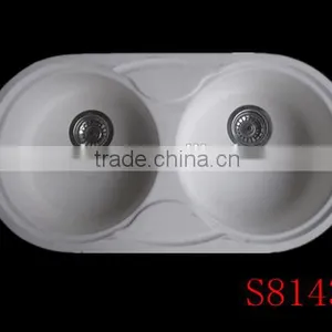 Acrylic Solid Surface Kitchen Sinks,aritifical Stone Single Bowl Kitchen Sink,washing Clothes Sink Basin thumbnail-5