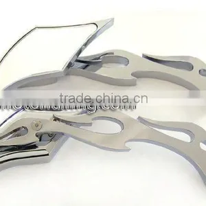 Motorcycle View Mirror for Yamaha Motorcycle Mirror Integrated Mirror Motor Turn Led Signal Mirror Motor Side Mirror thumbnail-1