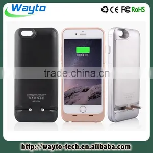 Aili Power Bank Charger Battery Case for Iphone 6 With Buile in Charger Plug thumbnail-6