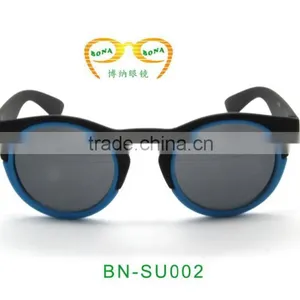 Fashion Round Shape Changeable Lens Sunglasses thumbnail-2