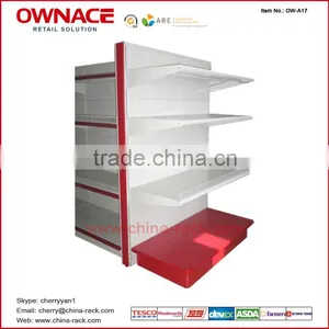 Metal Heavy Duty Gondola Shelving For Supermarket thumbnail-2