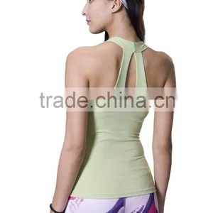 Workout Sports Wear Women Cropped Tank Top Private Logo Label Custom Design thumbnail-1