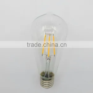 High Quality ST58 2W E27 Led Filament Bulb thumbnail-1