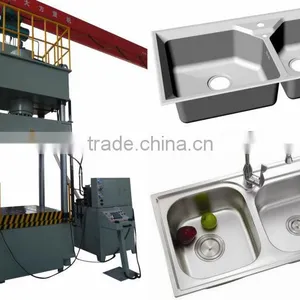 Fry Pan Production Line HBP-1250T Four Pole Hydraulic Deep Drawing Press thumbnail-1