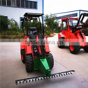 0.3CBM Small Bucket Loader DY620 Mini Front End Loader With Cutting Bar thumbnail-3