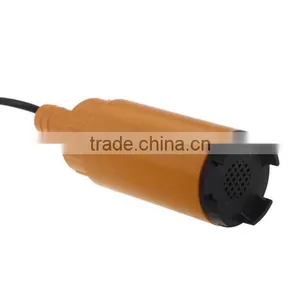 12V Water Oil Diesel Fuel Transfer Pump Submersible On/Off Switch Car Van Plastic Orange thumbnail-3