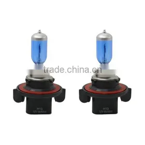 H13 Halogen Headlight Car Headlight Bulb Lamp 60/55W Super White Vehicle Light Source 5000K 2Pcs thumbnail-1