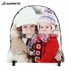 High Quality Photo Frame Sublimation Slate Photo Stone Photo Rock thumbnail-1