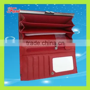 Imitation Ostrich Leather Slim pu Wallet thumbnail-3