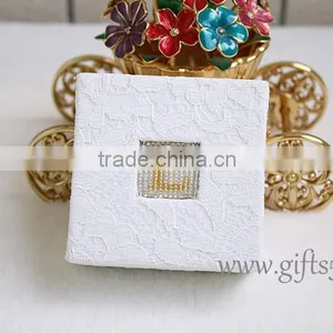 Custom Unique Box for Wedding Rings for Sale With Beaded Name Plate of L thumbnail-1