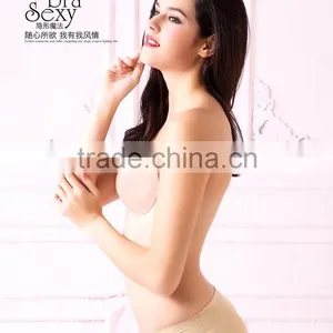 Black & Nude Elegant Silicon Adhesive Bra thumbnail-2