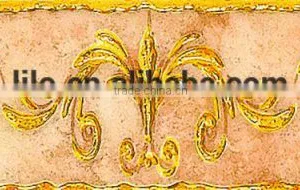 Cheap Listello K Golden Gilding Kitchen Wall Tiles thumbnail-2