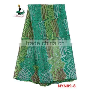 Haniye 2016 Nigerian Party/french Tulle Lace Fabric/african French Net Lace/NYN89 thumbnail-5