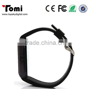 Smart Watch U8 Bluetooth Call SMS Reminder Pedometer For OS Android Phones Black thumbnail-3