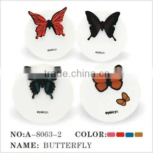 Kaida A-8063-2Print Plastic Contact Lens Case With Bottle Mirror thumbnail-4