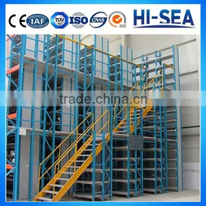 Warehouse Storage Multi-level Mezzanine Racking and Shelving System thumbnail-1