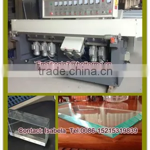 Semi-Automatic Glass Miter Edging Machine / China Glass Edge Mitre Polish Machine (RTJM93P) thumbnail-1