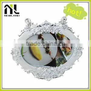 Silver Glitter Daughter Love Princess Horizontal Photo Frame thumbnail-1