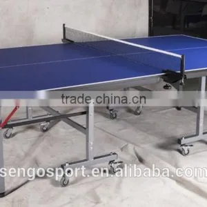 Blue Table Surface Adjustable Table Tennis Ball Machine thumbnail-5