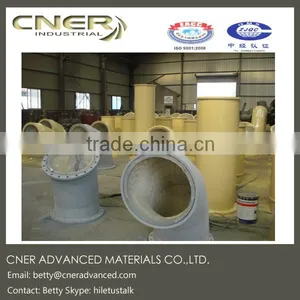 Ceramic Lined Wear Resistant Pipes, Ceramic Tiles and Tube Available thumbnail-1