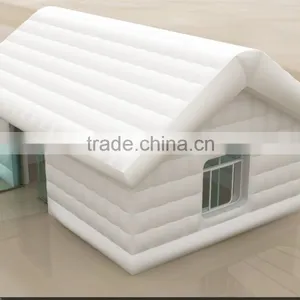 White Inflatable House Tent Custom Made Inflatable Cabin With Roof Super Hot Inflatable Tent thumbnail-1