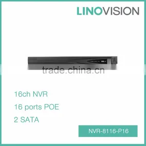 Best 16CH 1U 16 Ports POE Embedded Plug & Play NVR With 160M Incoming Bandwidth thumbnail-1