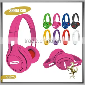 SNHALSAR S818 Colorful Stereo Bass Children Wired Headphones Consumer Electronics Headsets thumbnail-5