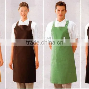 HOT Selled Good Quality Cotton Kitchen Staff Apron thumbnail-1