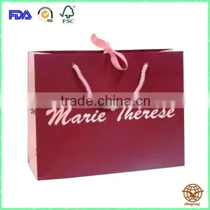 Matte Black Paper Gift Bag, Eco-friendly Craft Paper Bag thumbnail-1