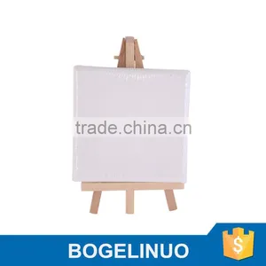 Kids Mini Easel and Canvas Set Canvas 10x10cm thumbnail-2