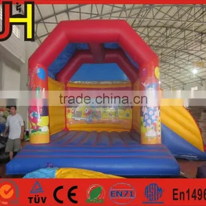 Commercial Party Bouncers With Clown Theme Inflatable Toy Cartoon Bouncy Castle Inflatable Slide thumbnail-1