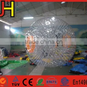 3.3m or Customized Body Zorb, Inflatable Grass Body Zorb Ball for Sale thumbnail-3